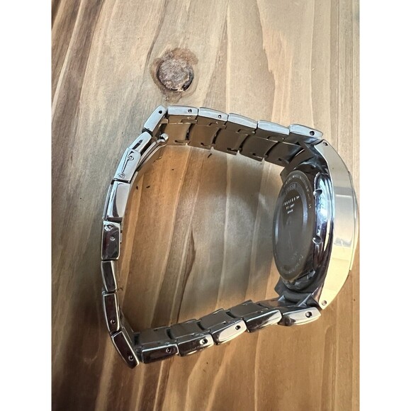 RARE GENUINE 42 MM SS FOSSIL ARKITEKT FS-4109 MENS AUTOMATIC WRISTWATCH - Picture 4 of 6